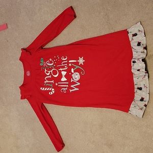 Christmas pajama nightgown